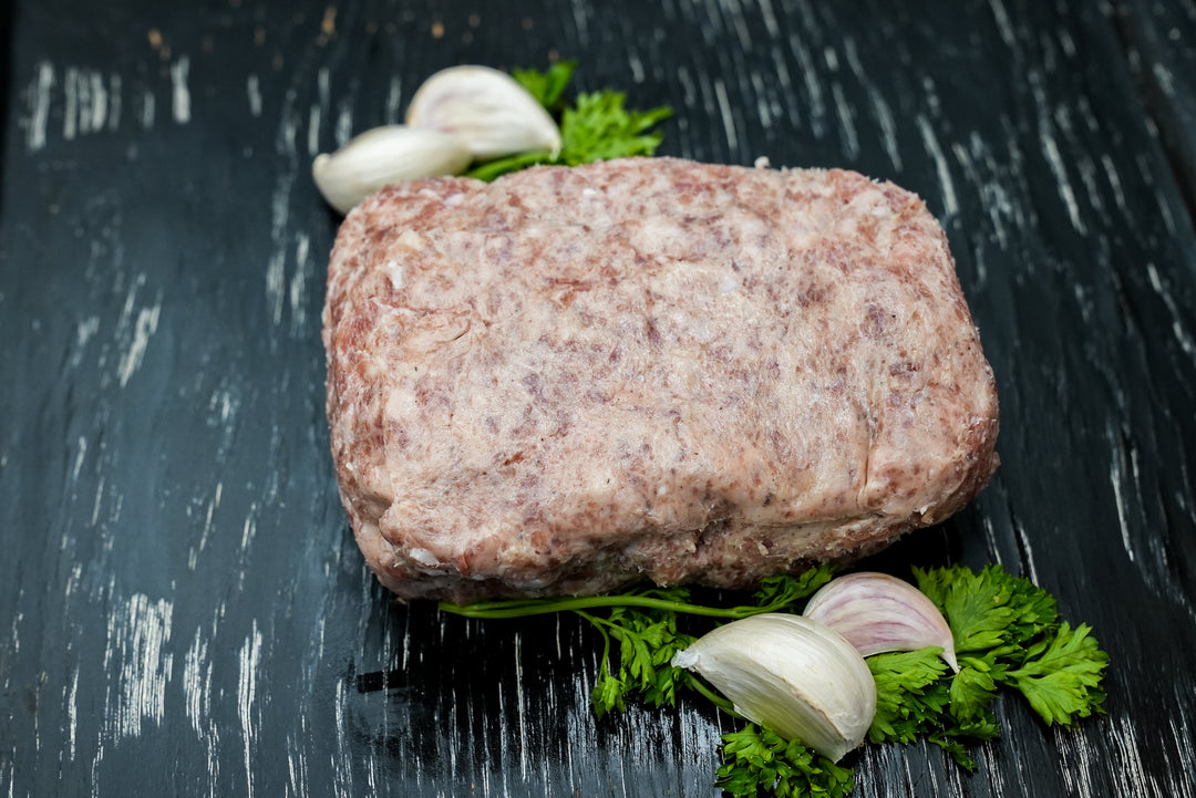 Mangalitsa Garlic Sausage Ground