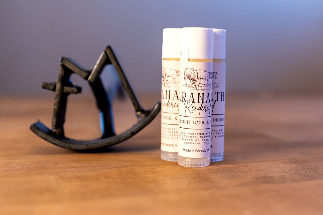 Maranatha Rendered Lip Balm - Spearmint, Basil & Orange
