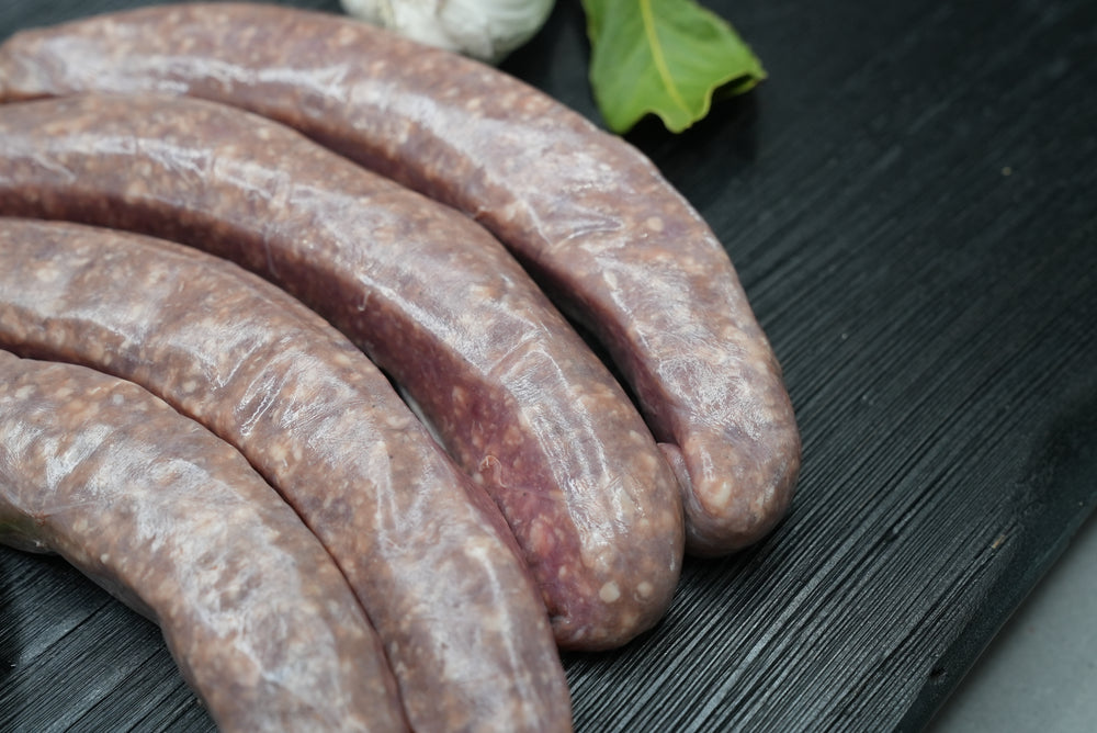 Dry Aged Beef Garlic Sausage