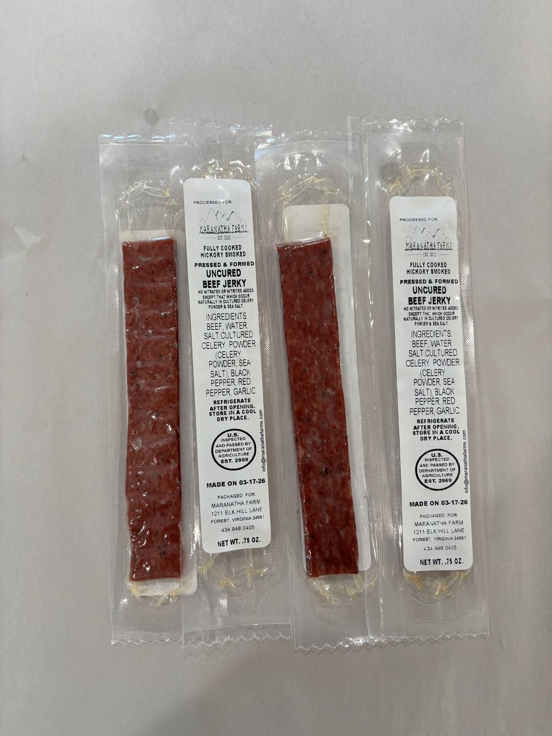 NEW! Beef Jerky