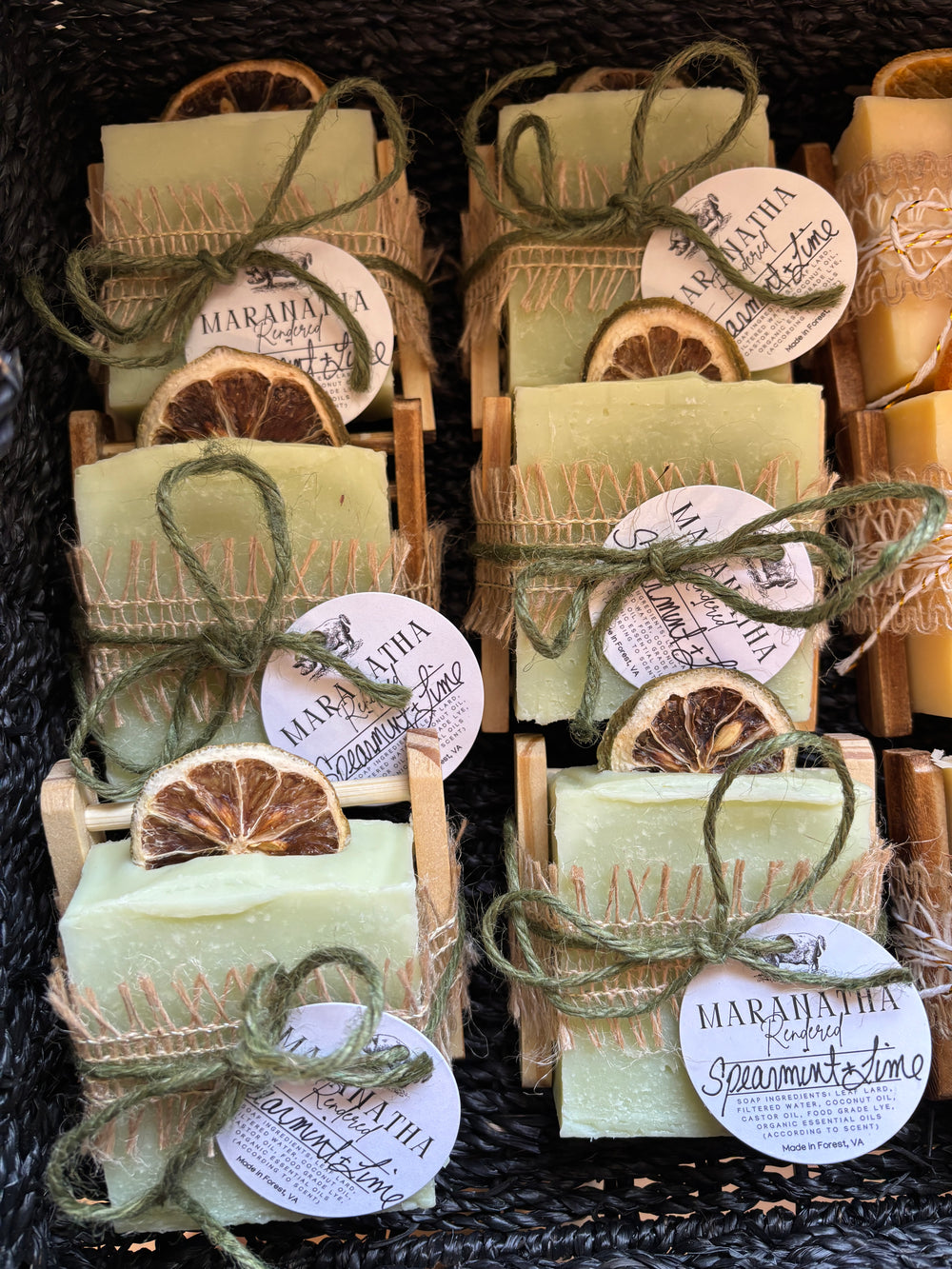 Spearmint & Lime Lard Soap