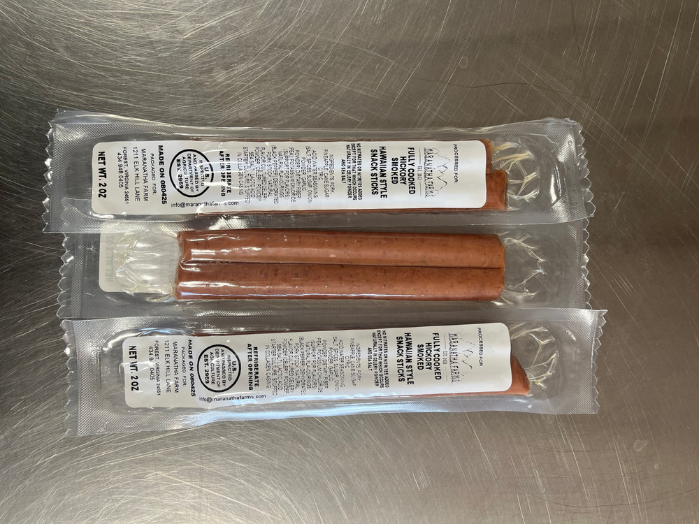 NEW! Snack Stick- Pork Hawaiian Style