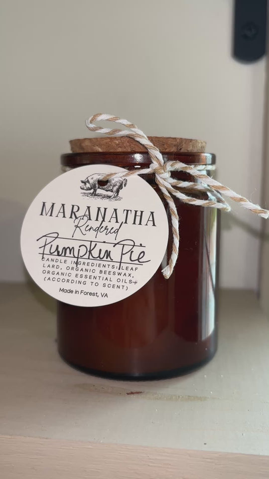 Fall Scented Lard Candle